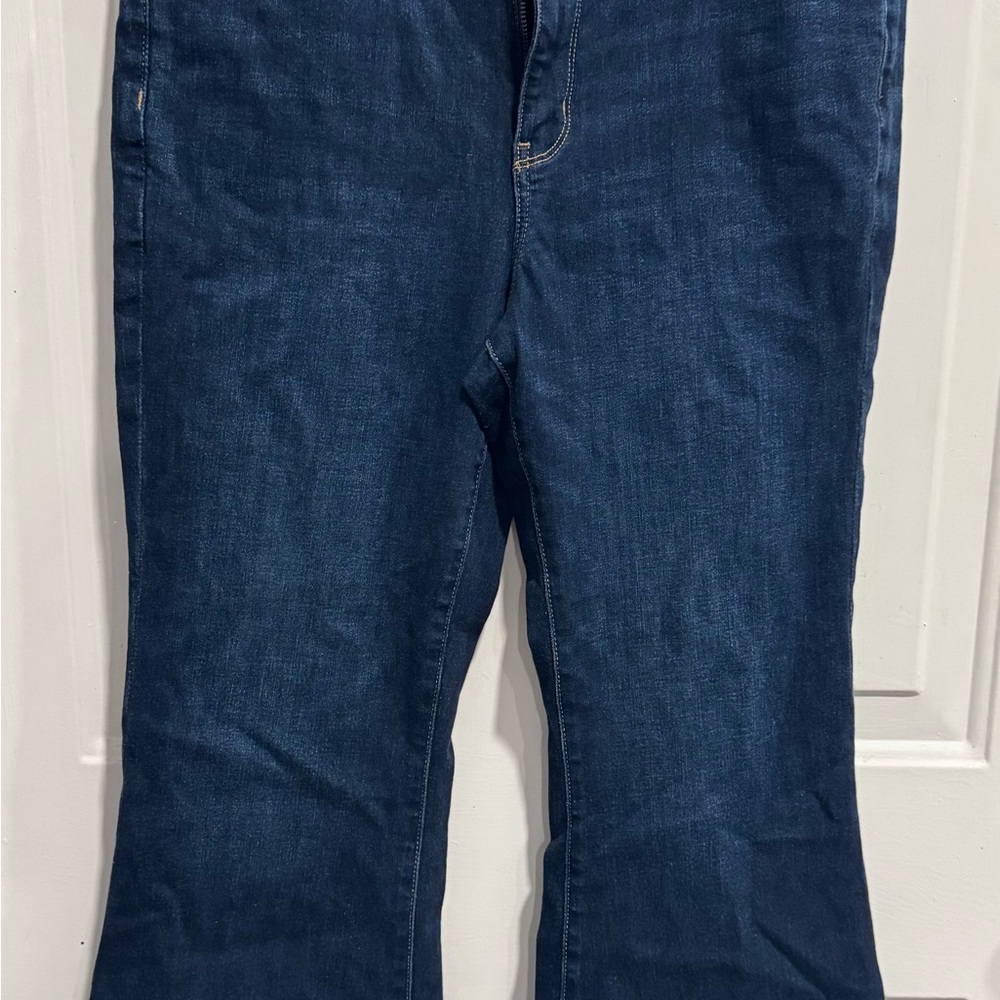 American Eagle Outfitters Dark Blue Flare Jeans